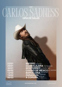 Carlos Sadness, conciertos salas 2027
